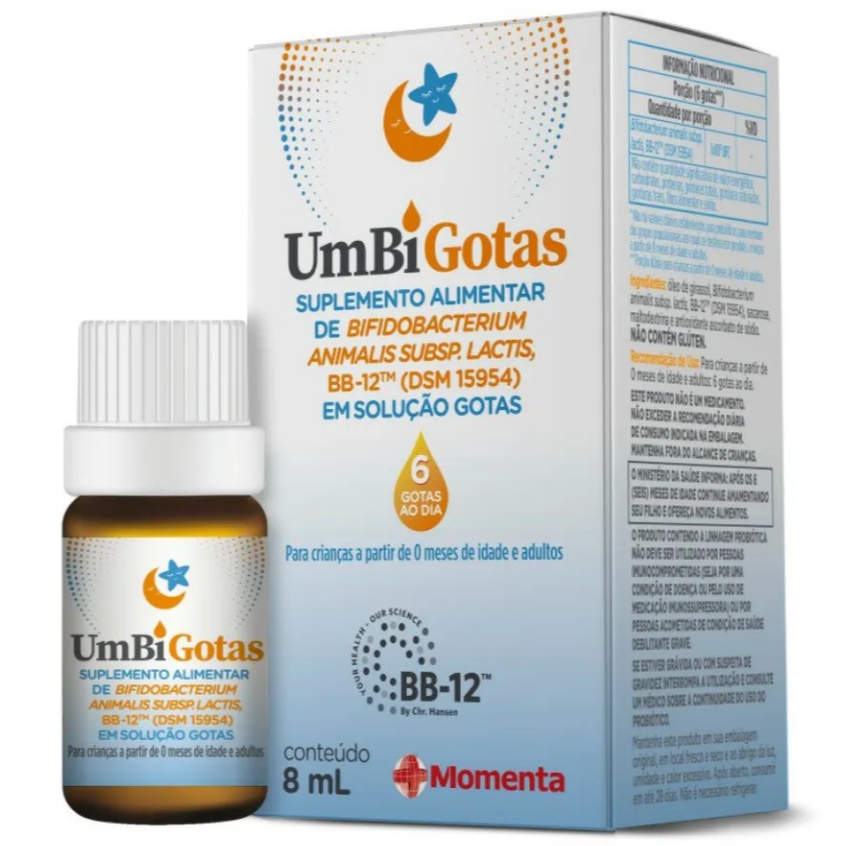 Umbi Gotas 8 ml - Probiótico para Bebês em Oferta na Shopee