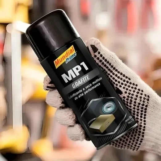 Grafite Spray Lubrificante A Seco 200ml - Mundial Prime em Oferta na Shopee