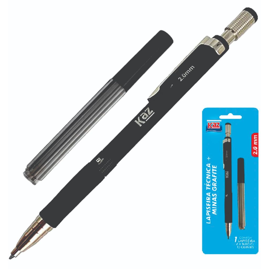 LAPISEIRA 2.0 TECNICA +1 TB MINAS GRAFITE KAZ Material Escolar, Escritório em Oferta na Shopee