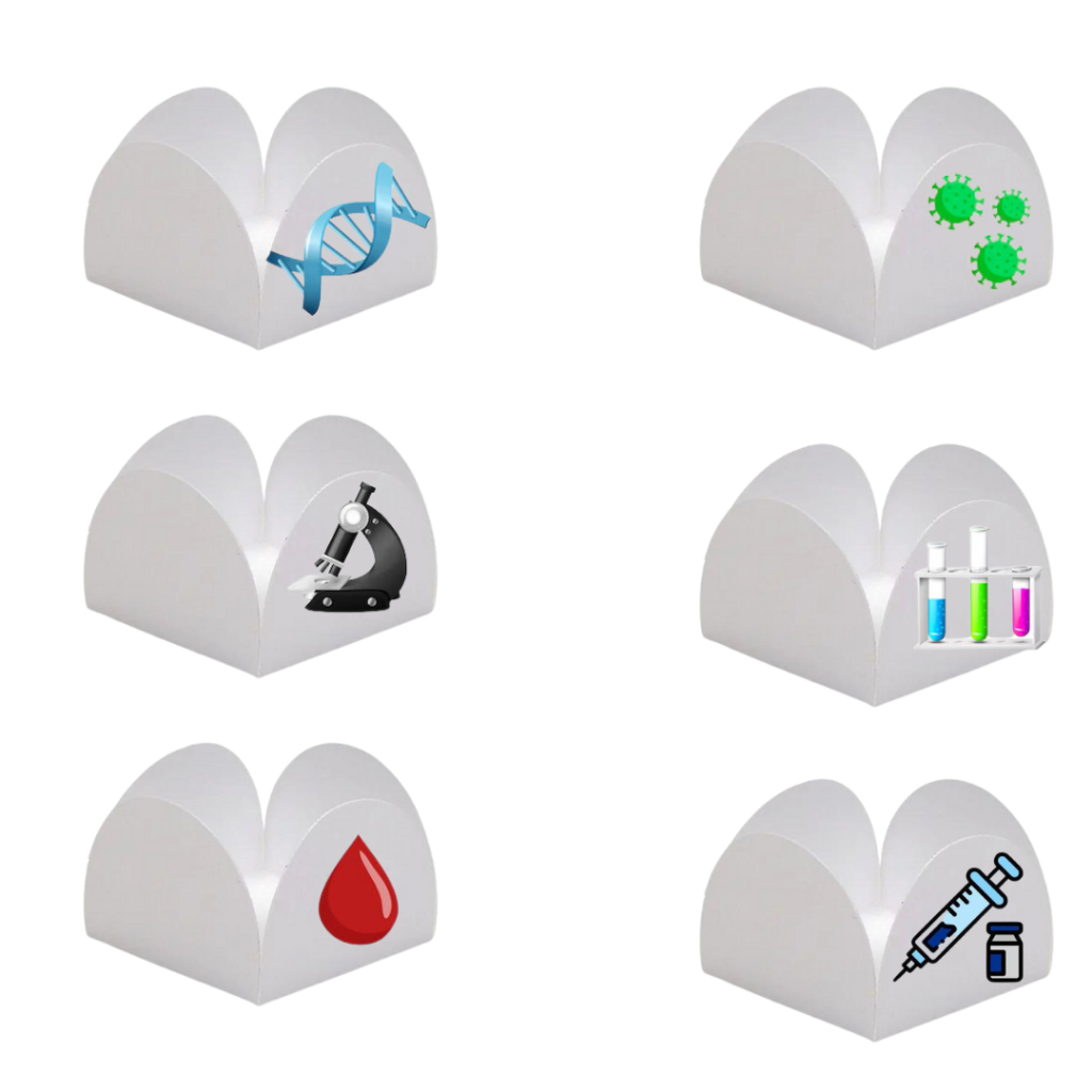 50 Forminhas Biomedicina - Biotecnologia