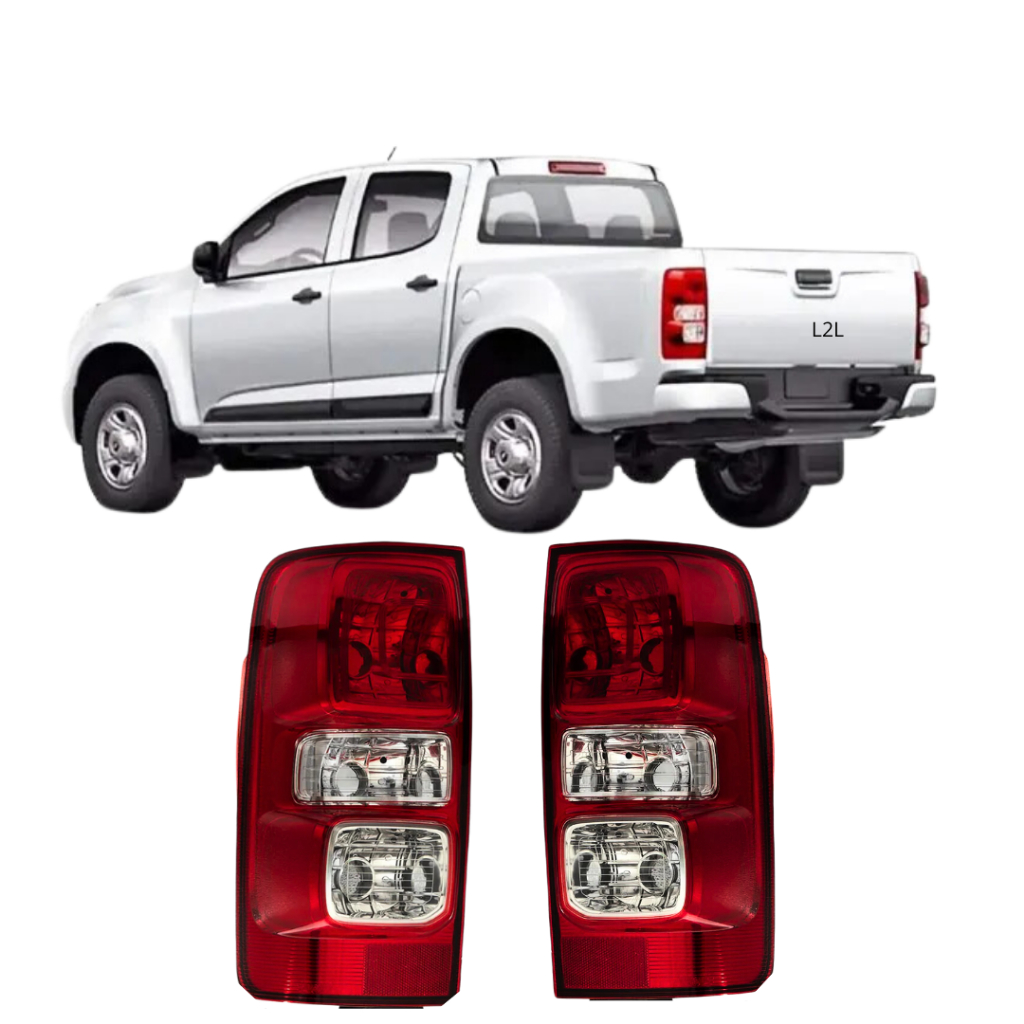 Lanterna Traseira Chevrolet S10 2012 2013 2014 2015 2016 2017 2018 Bicolor Acrilico