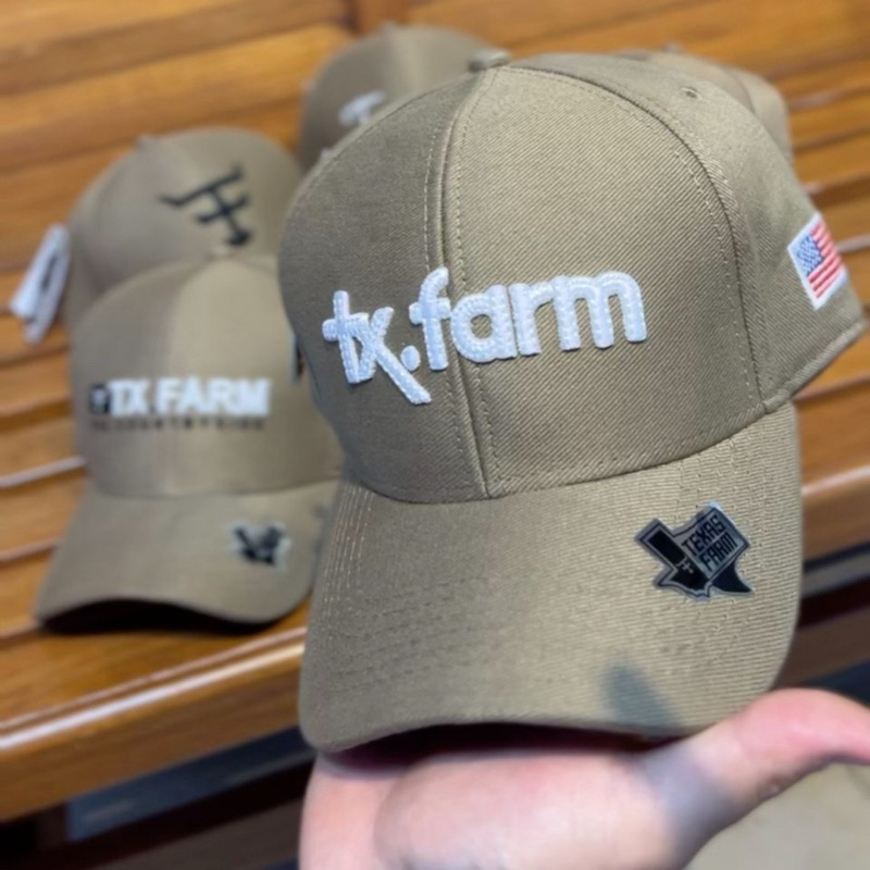 Boné TXC texas farm Bordado SnapBack Agro Texas Country Aba Curva Ajustavel em Oferta na Shopee