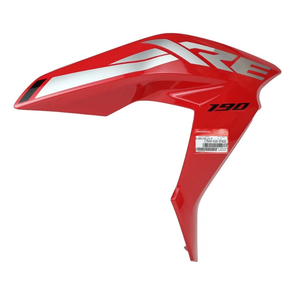 Carenagem Direito Tanque Xre 190 2024 Vermelho Original Honda