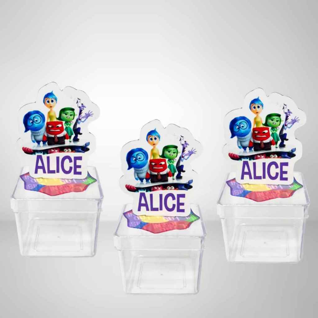 APLIQUE DIVERTIDAMENTE PARA CAIXINHA (5X5 CM) LEMBRANCINHA PERSONALIZADO