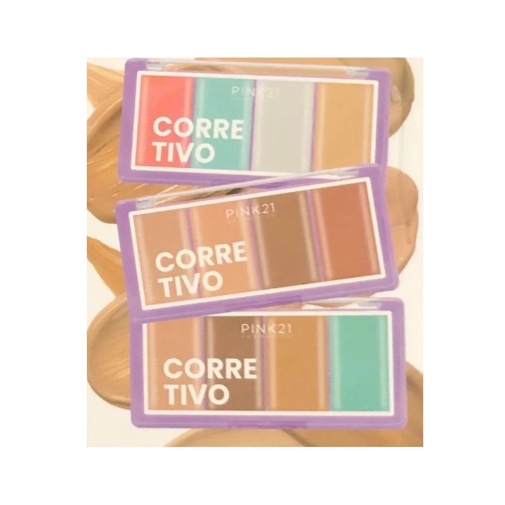 Paleta de Corretivos Extra Cover – Pink 21