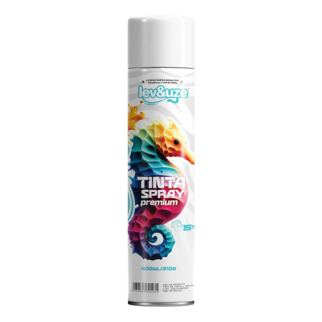 SPRAY ALTA TEMP BRANCO 400ml - LEV&UZE em Oferta na Shopee
