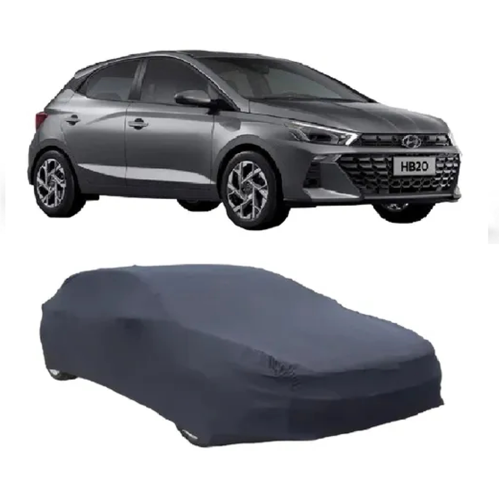 Capa De Cobrir Carro Tecido Helanca Anti Risco P/ Hb20 Hatch em Oferta na Shopee