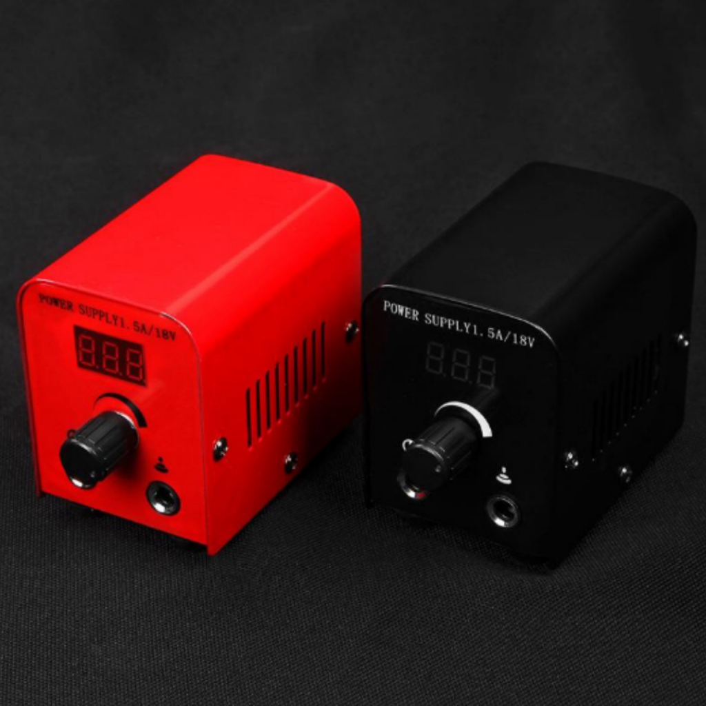 Fonte Locomotiva para Tatuagem com Display LCD e Controle de Velocidade em Oferta na Shopee