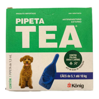 PIPETA TEA CAES 5,1 ATE 10KG 1,3ML em Oferta na Shopee
