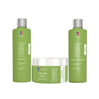 Kit 3 Argan Dia a Dia 03 Passos Reconstrutor Alphahall em Oferta na Shopee