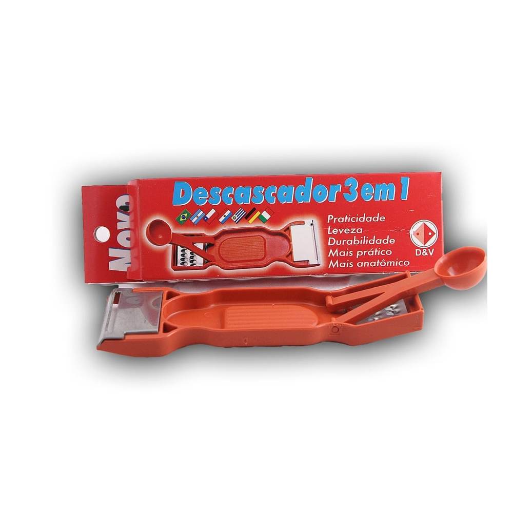 Promoção Descascador Desfiador E Boleador Manual 3 Em 1