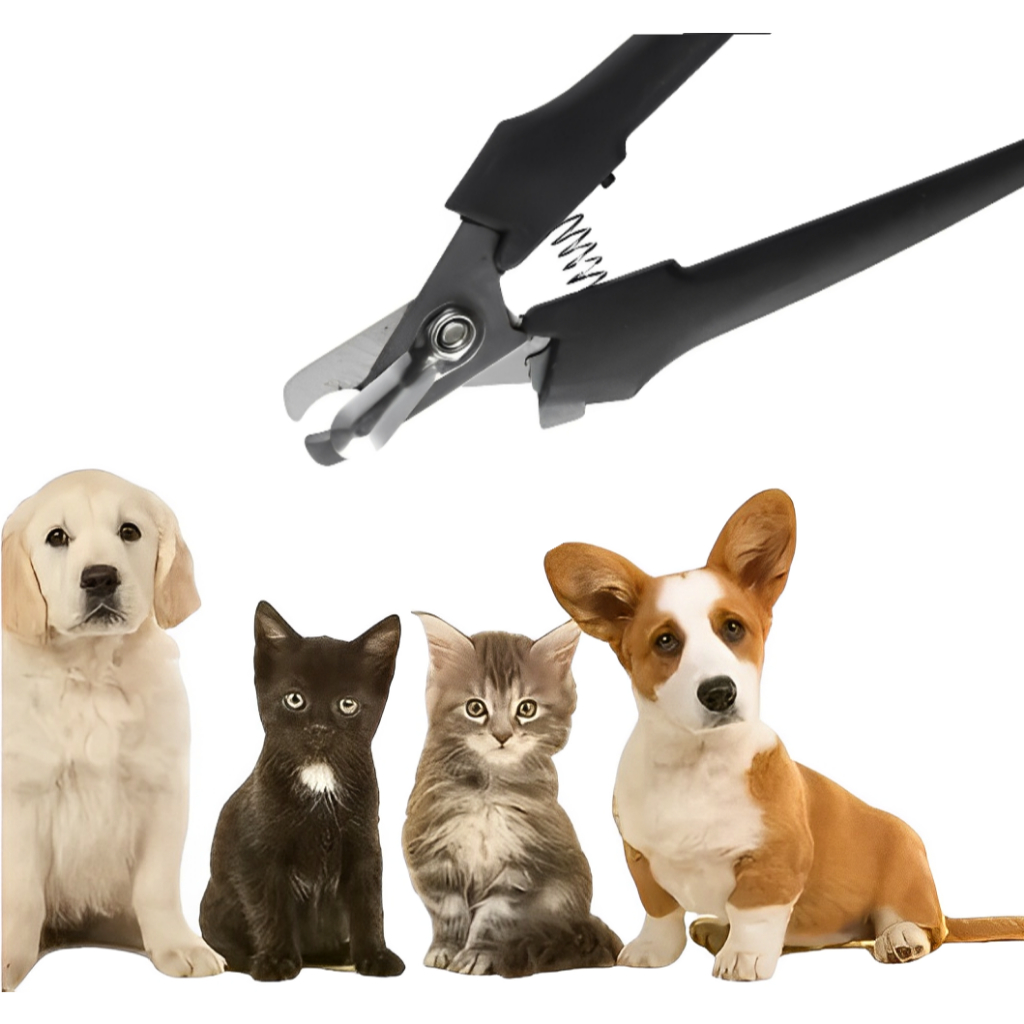Alicate Cortador De Unha Para Cachorro Gato Roedores Pets_ Médio e Pequeno Porte Profissional
