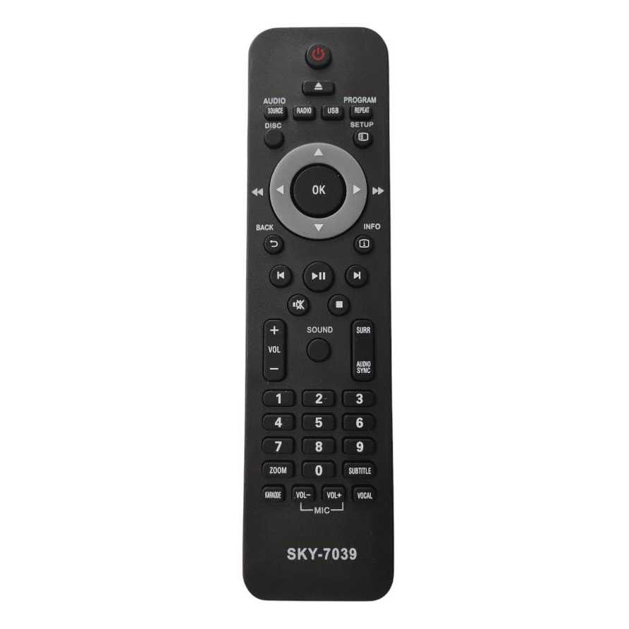 Controle Remoto Compativel Home Theater Philips hts3365 / hts3566 SKY-7039