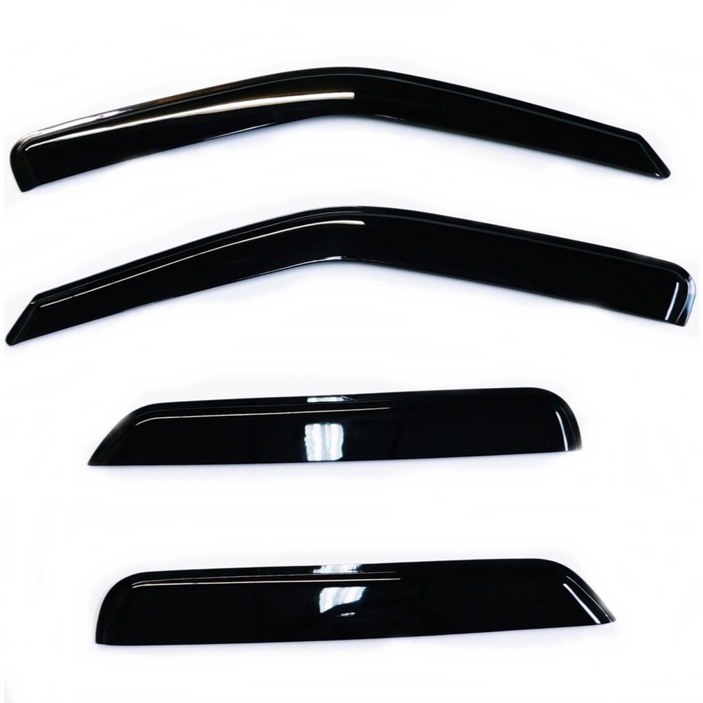 Calha Chuva FOCUS HATCH E SEDAN  4 Portas 2010 Até 2013 4 portas KIT AUTOCOLANTE