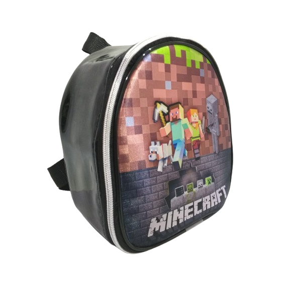 Lancheira térmica personalizada minecraft