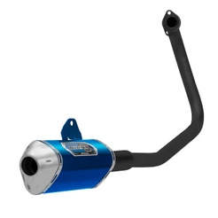Escapamento Esportivo De Moto Twister 250 Mini 3 Curva Preta