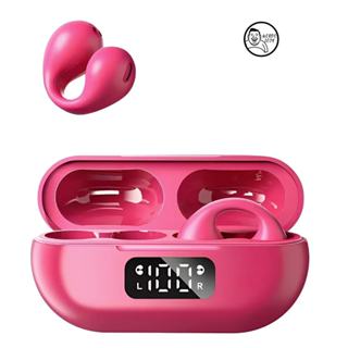 TWS Clipe Auricular Sem Fio Bluetooth 5.3 headset Esporte display Digital Redução De Ruído Não Entra No Fone De Ouvido em Oferta na Shopee