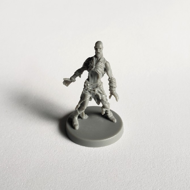 1 Miniatura Revenant (Assombração) - Walker Zombie (Zumbi Lerdo) - Zombicide Undead or Alive Ks