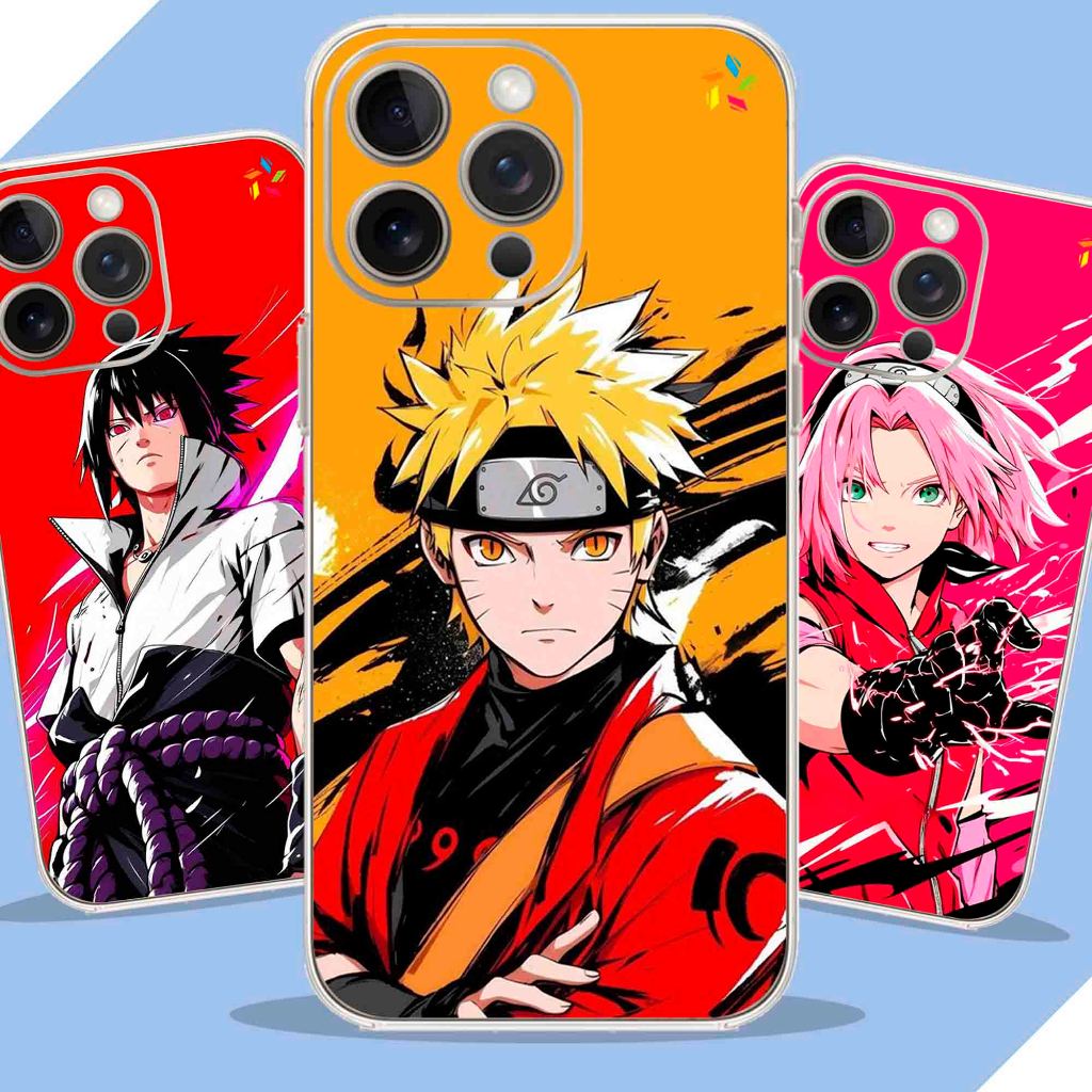 Capa Capinha personalizada Anti-Impacto - Coleção Naruto, Naruto Shippuden - para Todos Modelos de Celular