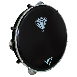 Pandeiro Profissional 10 Pele Leitosa Diamante Corpo Abs Chave Afinação em Oferta na Shopee