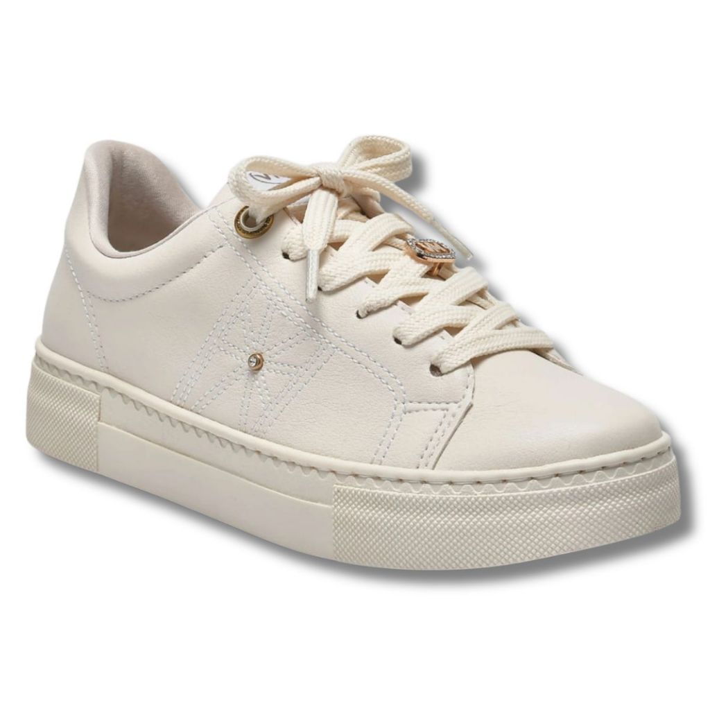 Tênis Feminino Via Marte Sapatênis Confortável Enfeite Moda