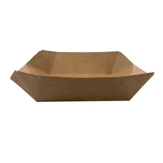 Embalagem Barca Canoa Kraft -  Multiuso - 100 Unidades em Oferta na Shopee