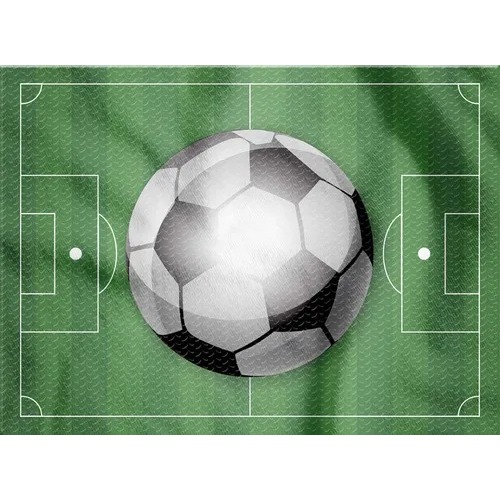 Painel Campo De Futebol DE TNT - Bola De Futebol 1 Metro X 1,4m - COPA