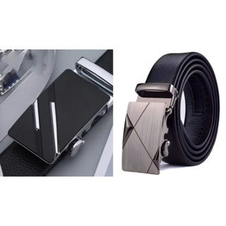 KIT 2 Cintos Tradicional Luxo Social Masculino Em Couro Sintetico Preto em Oferta na Shopee