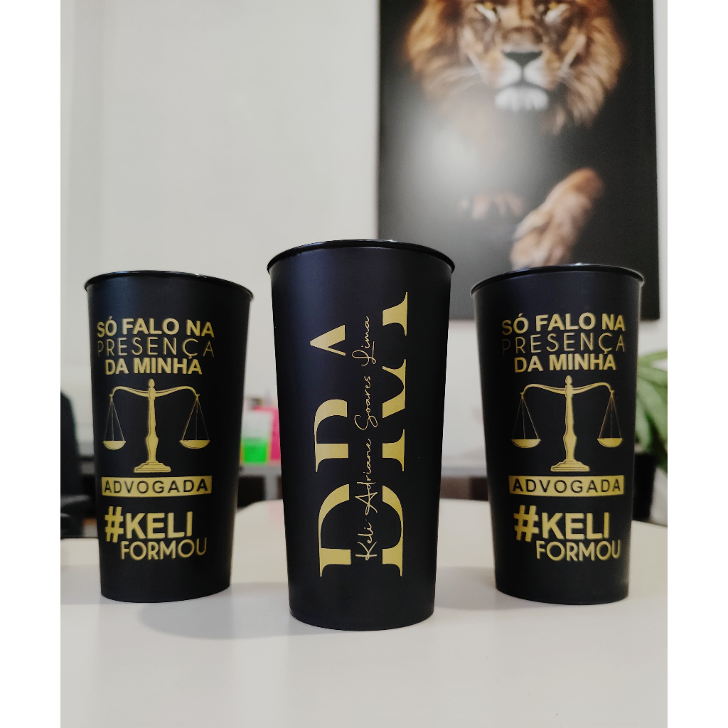 100 Copos Ecológico de 400ml Personalizados Não Quebram (PROMOÇÃO)