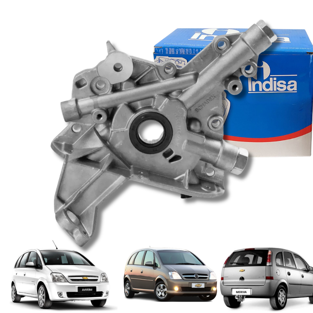 01 Unidade Bomba de óleo Para Veículo GM Chevrolet: Meriva 1.8 16V 4Cilindro 2003/2004 Produto Novo Original Indisa
