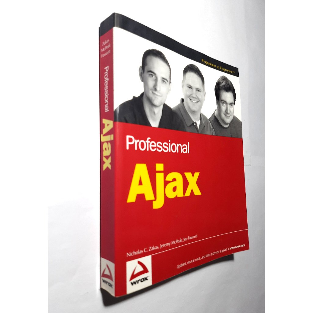 Livro - Professional AJAX (Nicholas Zakas) (Inglês) + CÓDIGOS-FONTE e BRINDES! - Leia a Descrição!