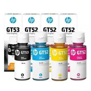 Kit 4 Tinta Hp GT 53 -52 Hp 416 116 Smart Tank Hp 584 517 532 617