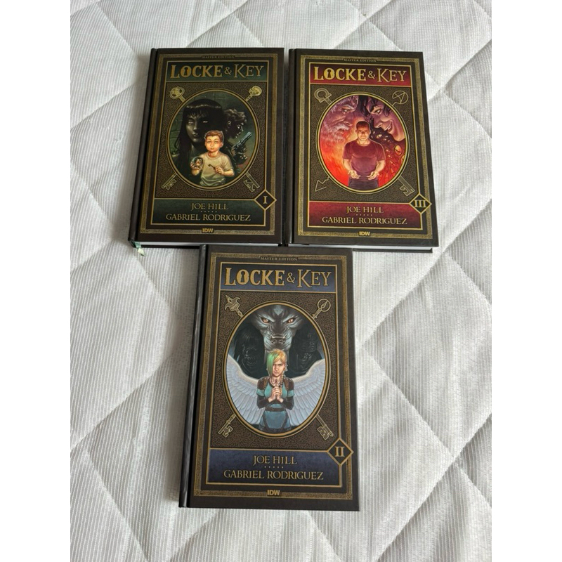 Locke and Key Master Edition - Vols. 1, 2 e 3 - Em inglês