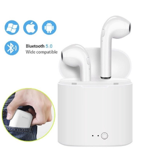 Fone de ouvido bluetooth sem fio I7-mini Bluetooth Para Celular Com Microfone