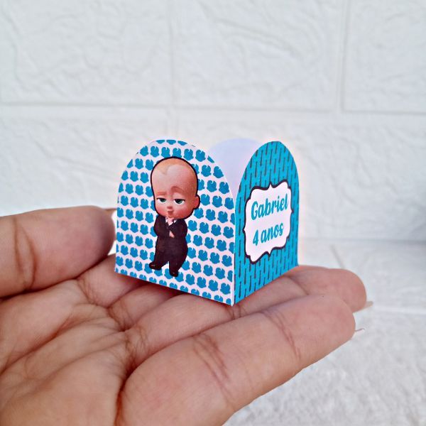 Forminha para Doces Brigadeiro Personalizada Poderoso Chefinho Festa Poderoso Chefinho Lembrancinha