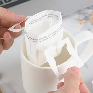Kit Mini Filtro Coador Café Papel Individual Descartável Drip Coffe Xícara Única Portátil em Oferta na Shopee