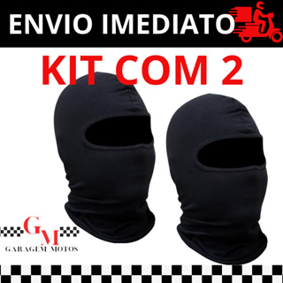1 ou kit 2 Balaclava Touca Ninja Frio Vento Gorro Touca motoboy unissex dia a dia em Oferta na Shopee