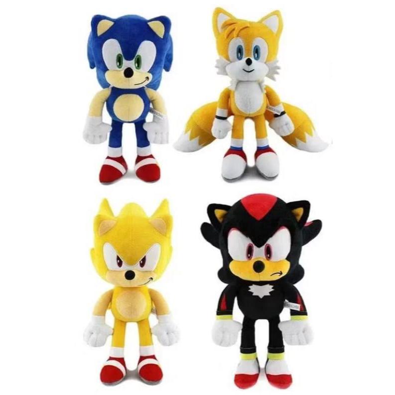 Boneco Infantil Pelúcia Sonic 50cm Grande Envio IMEDIATO IMPORTADO