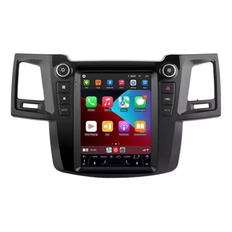 Multimidia Tesla Toyota Hilux/SW 4 2005/2015 Carplay + Android Auto em Oferta na Shopee