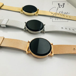 Relogio Feminino Led Digital Redondo Prata Preto Dourado em Oferta na Shopee