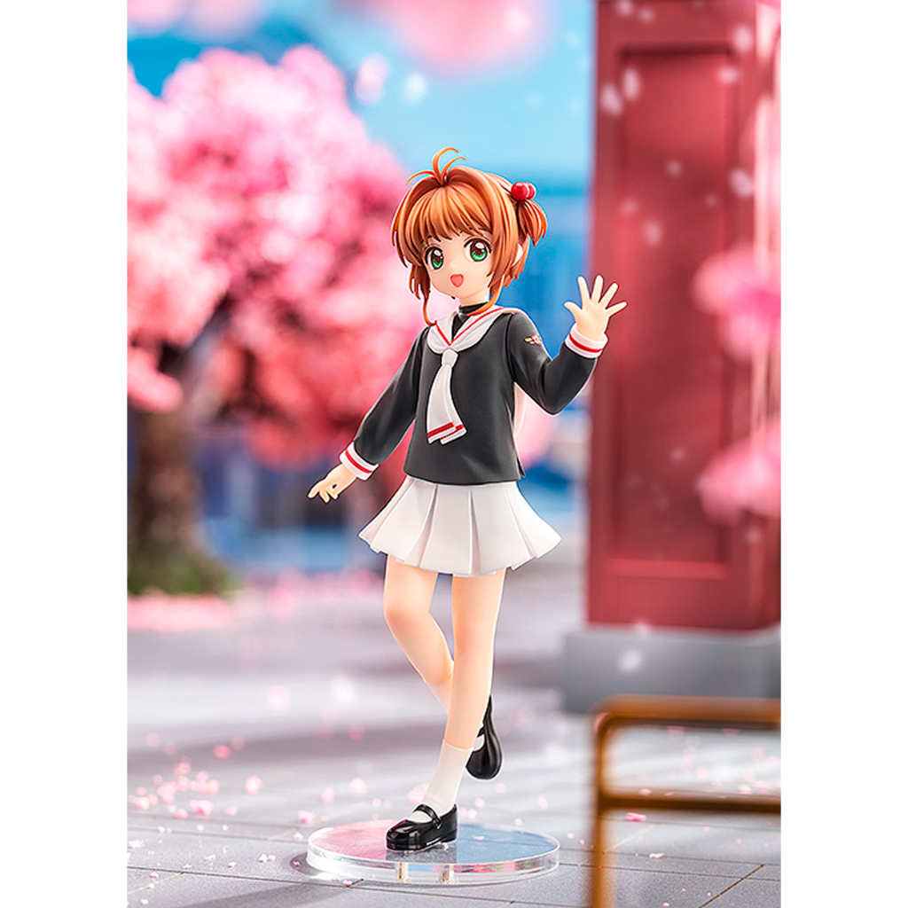 KINOMOTO SAKURA - POP UP PARADE - GOOD SMILE COMPANY - SAKURA CARD CAPTOR - Action Figure ORINGIAL colecionável