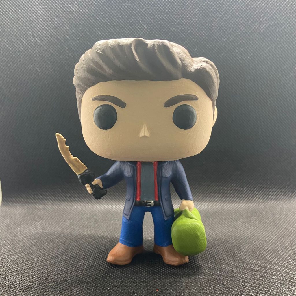 Boneco Colecionável Dean Winchester Figura de ação - Impressão 3d