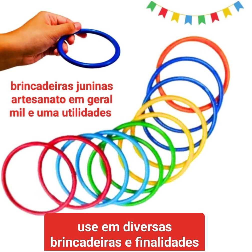 Argolas de Plástico para Brincadeiras: Onde Comprar | BuscaProdutos