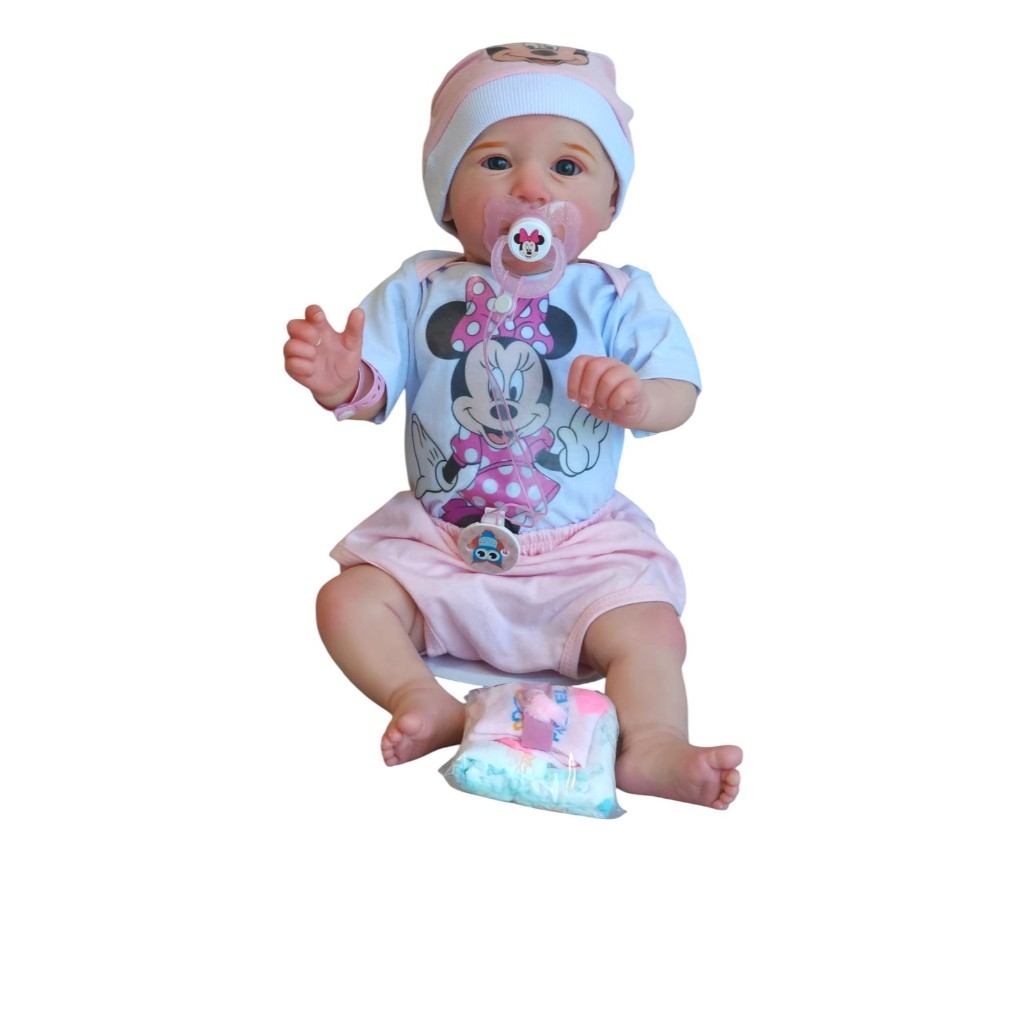bebê rebor corpo de vinil siliconado original toys&dolls