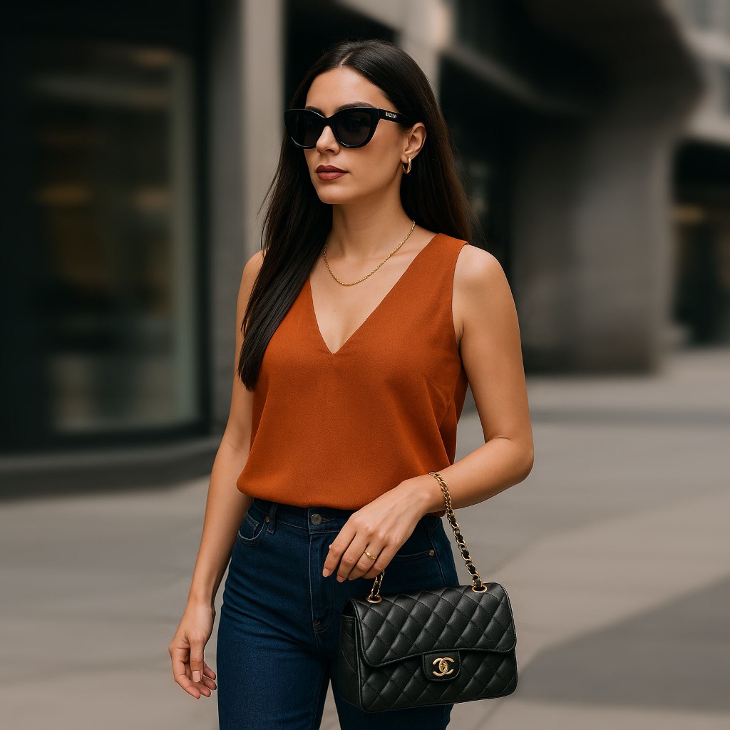 Blusa Regata Feminina Alça Larga Grossa Linho Tendência Regata Lisa Básica Elegante Moda Blogueira