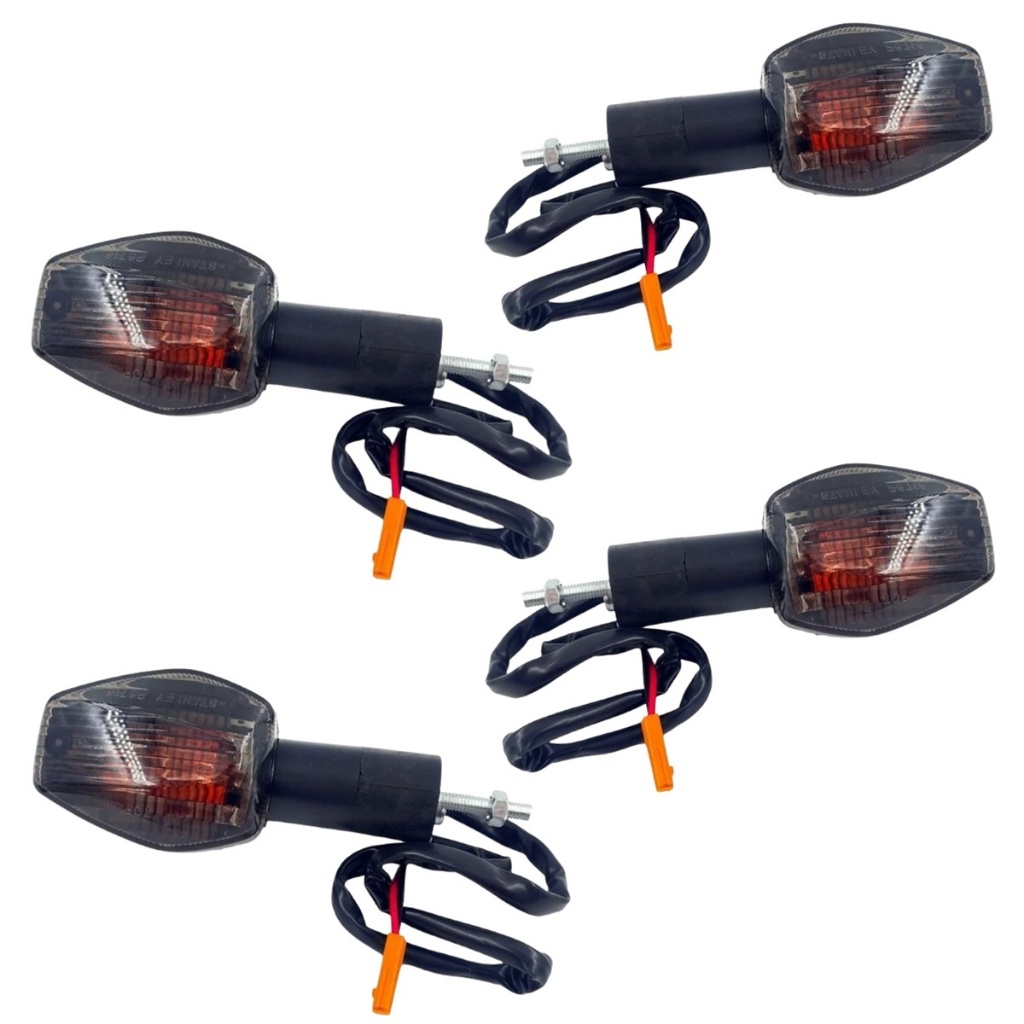 JOGO COMPLETO COM 4 PISCA HORNET 600 / CBR 600 / TRANSALP 700