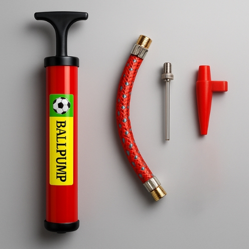 Bomba de Ar Manual com Bico Incluso para Encher Bolas, Balões, Coletes