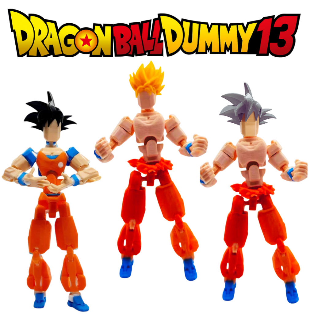Boneco Dummy 13 Goku Articulado - Edição Especial Inspirado Dragon Ball em Oferta na Shopee