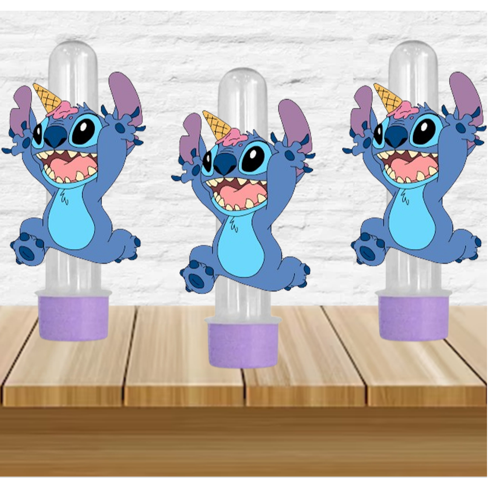 50 APLIQUES PERSONALIZADOS TEMA STITCH - SEM RECORTE - ÓTIMO PARA LEMBRANCINHAS DE ANIVERSÁRIO, CHÁ REVELAÇÃO, FESTAS