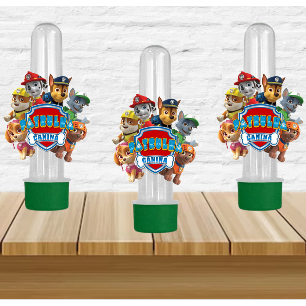 50 APLIQUES PERSONALIZADOS TEMA PATRULHA CANINA - SEM RECORTE - LEMBRANCINHAS DE ANIVERSÁRIO, CHÁ REVELAÇÃO, FESTAS
